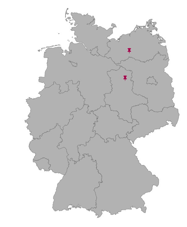 Standorte IHU Geologie und Analytik